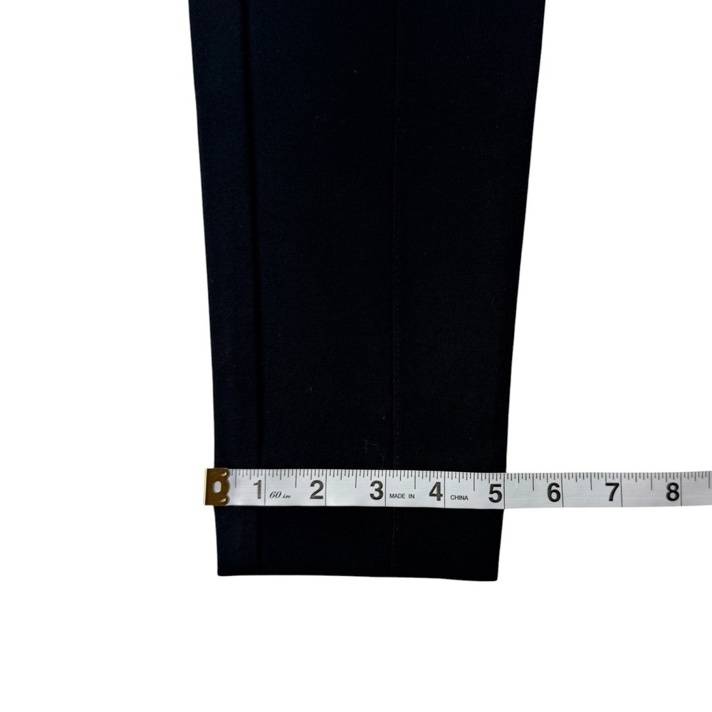 J. Jill Black Ponte Leggings Size M Center Seam Slim Leg Pull On‎ Pants NWT - Picture 6 of 12